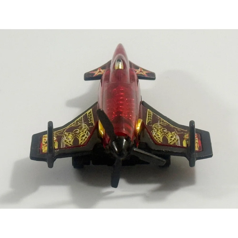 Hot Wheels Red Metal Die-cast Jet Poison Arrow Airplane Aircraft SEE DESCRIPTION